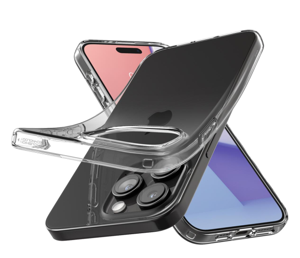 SPIGEN Liquid Crystal do iPhone 15 Pro Max crystal clear ACS06557 - 1178875 - zdjęcie 2